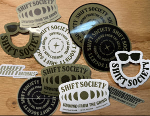 Shift Last Part Sticker Shift Society Sticker Pack – Enjoy Shift