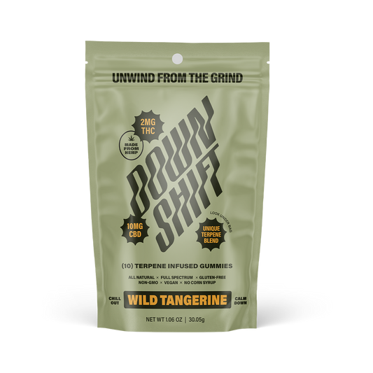 Downshift Gummy Wild Tangerine 10ct Bag